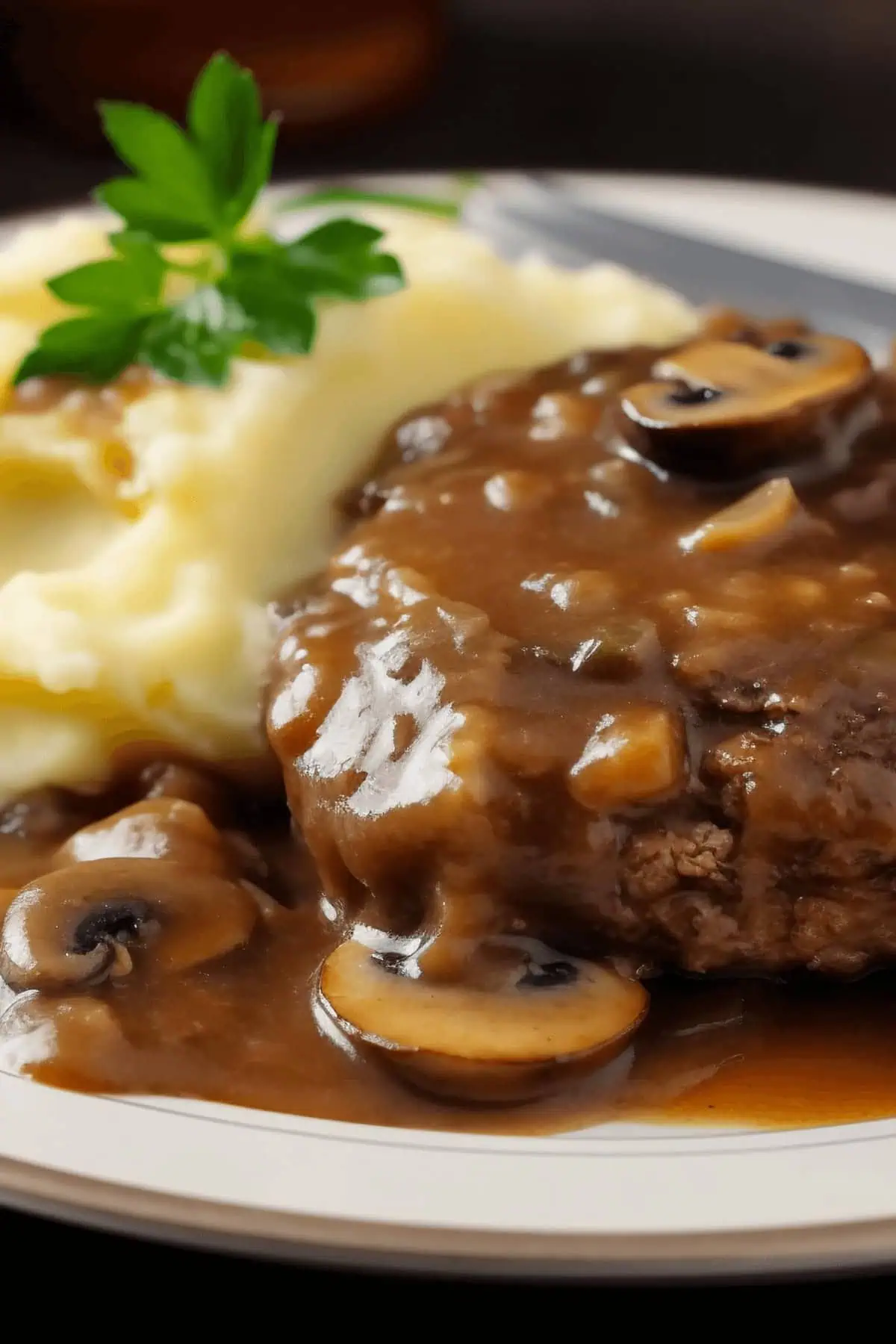Crock Pot Salisbury Steak