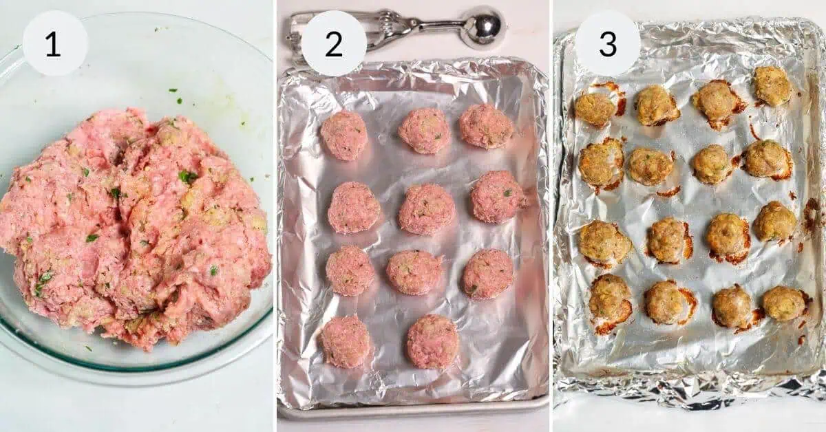 Oven Baked Meatballs