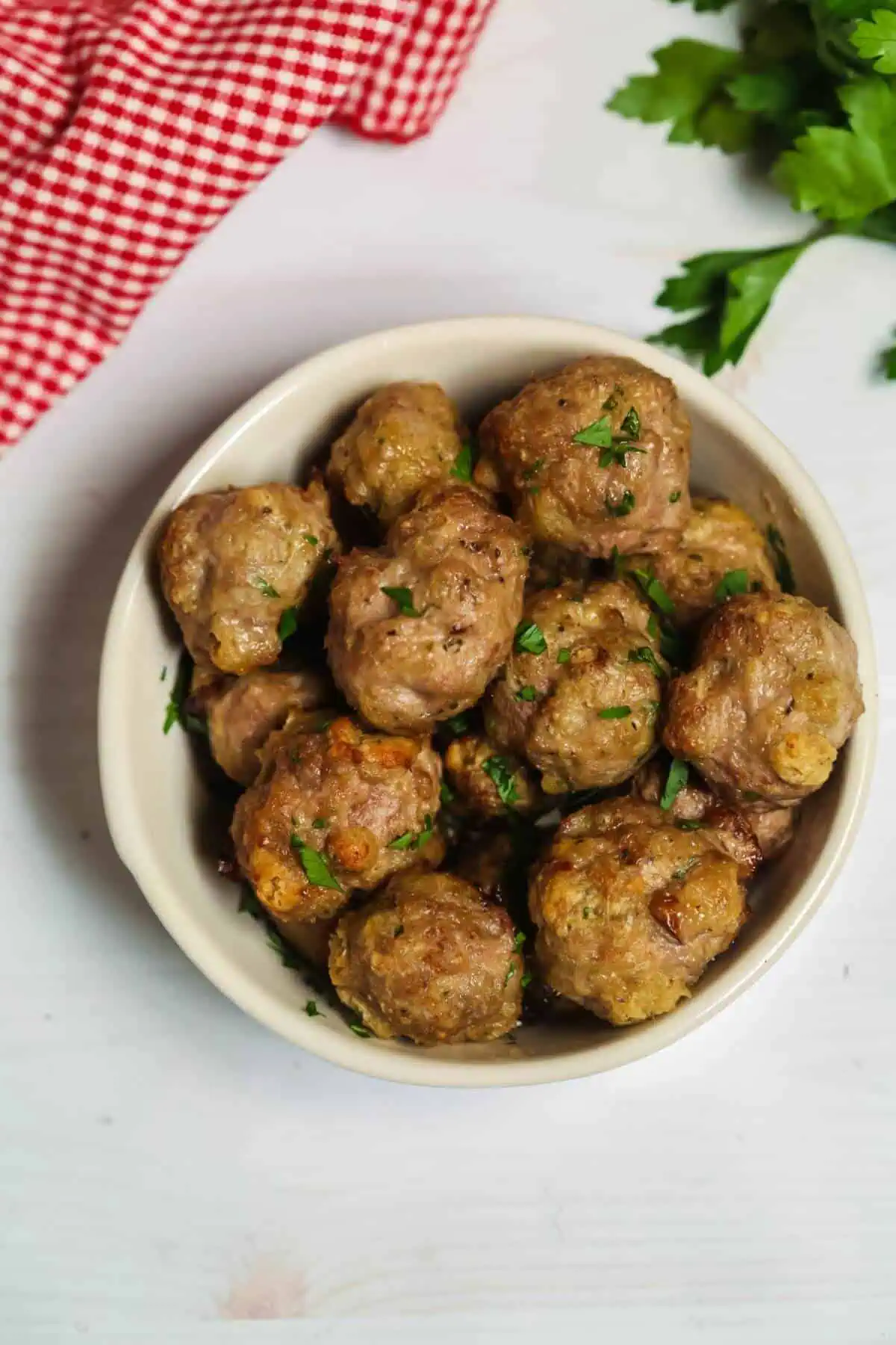Oven Baked Meatballs