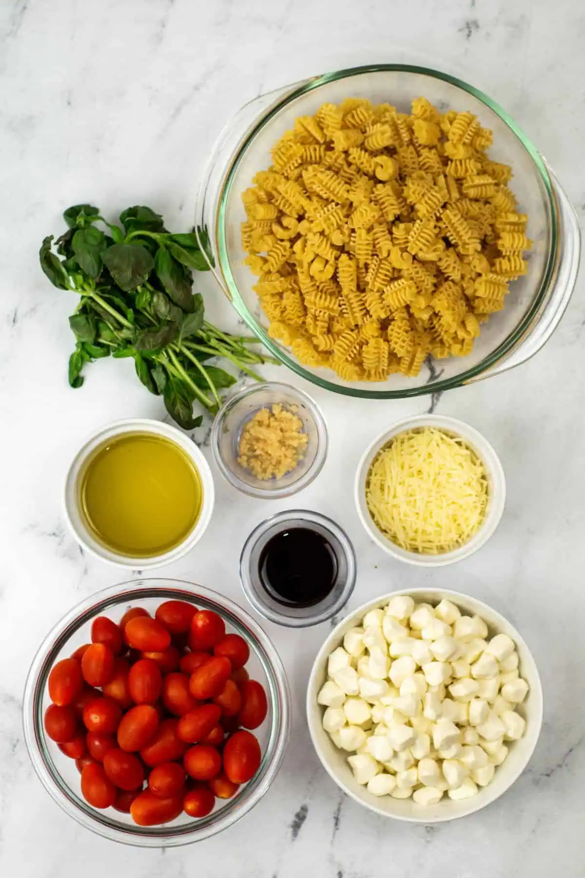 Caprese Balsamic Pasta Salad