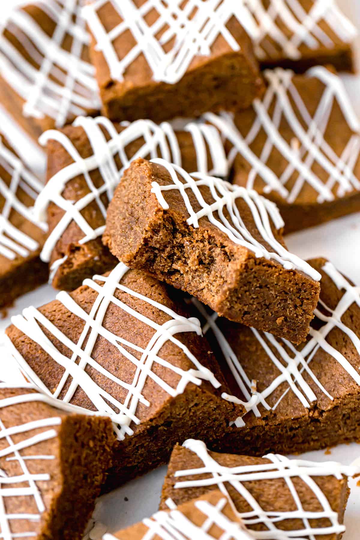 Gingerbread Blondies