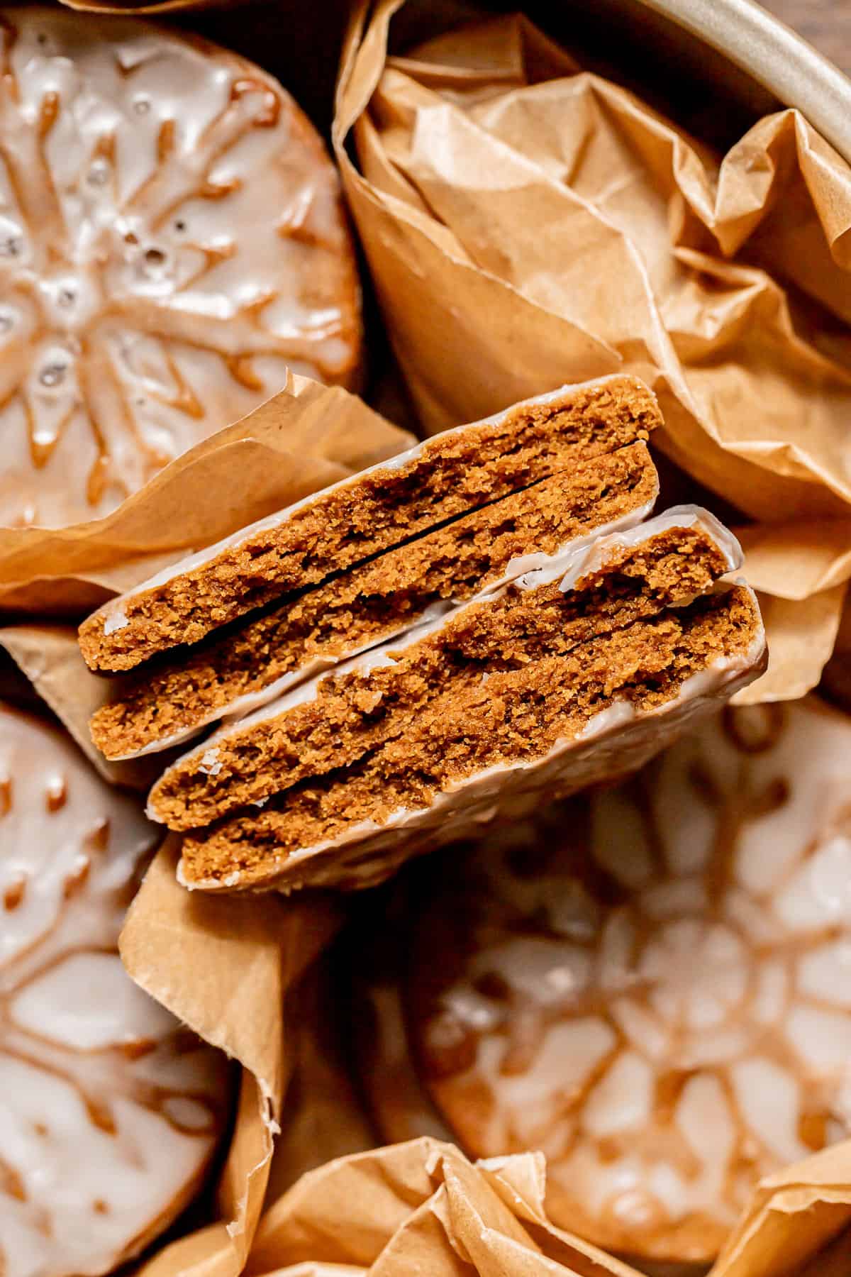 Thin & Crisp Iced Gingersnaps