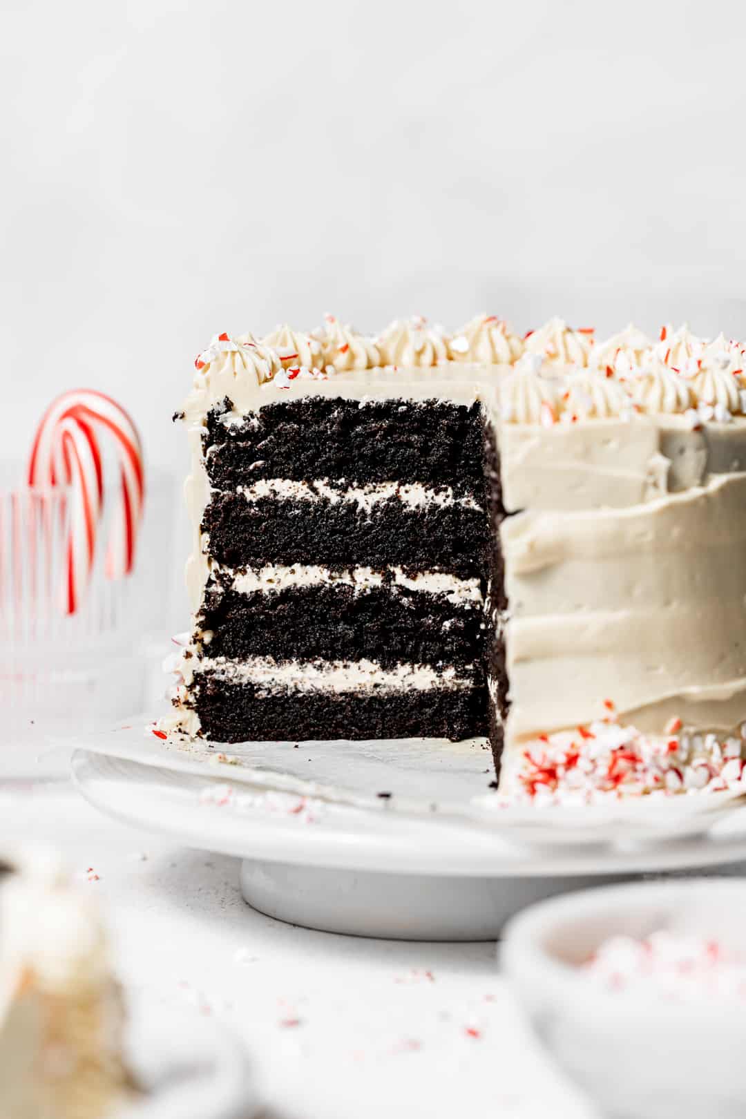 Chocolate Peppermint Cake