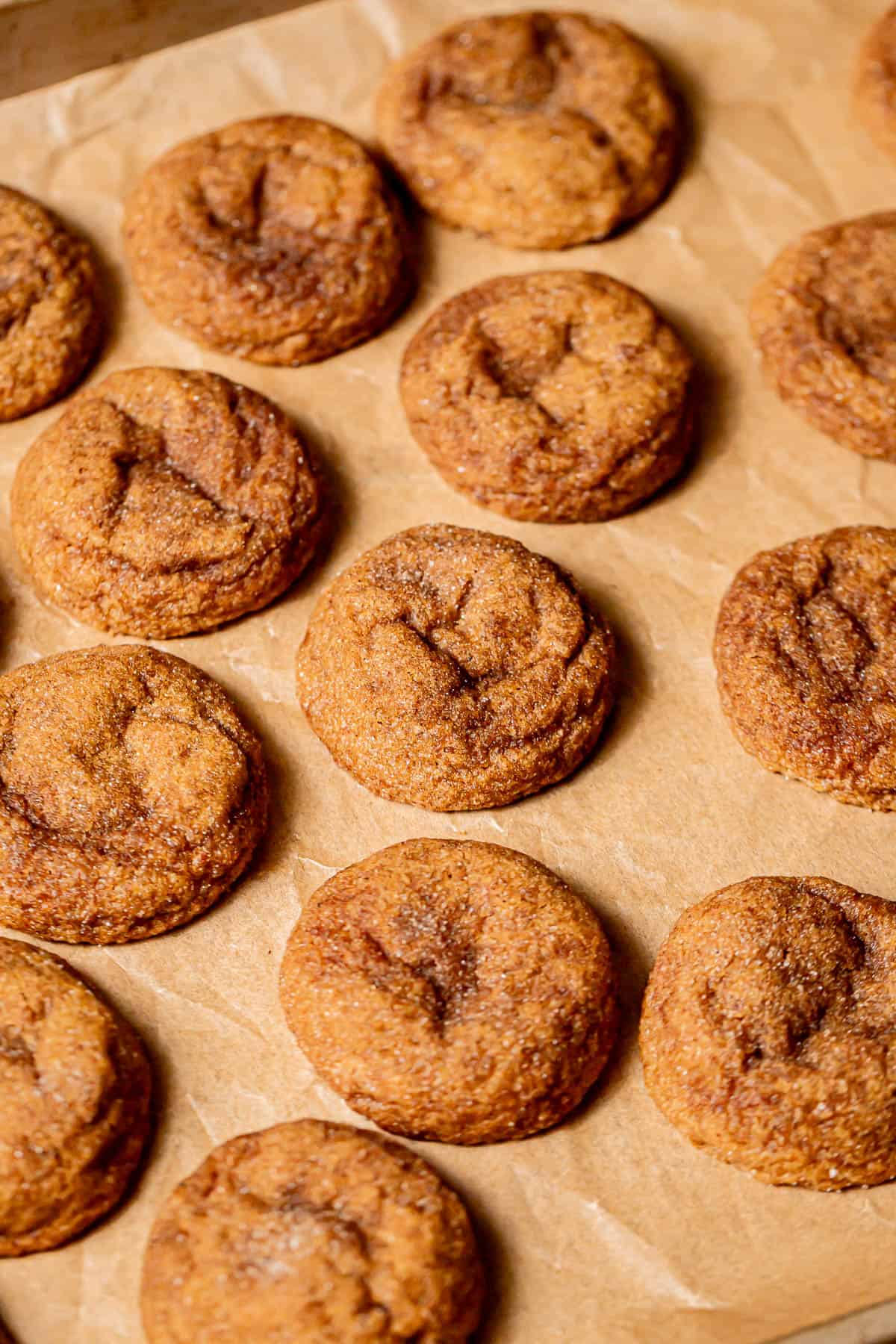 Brown Butter Pumpkin Snickerdoodles