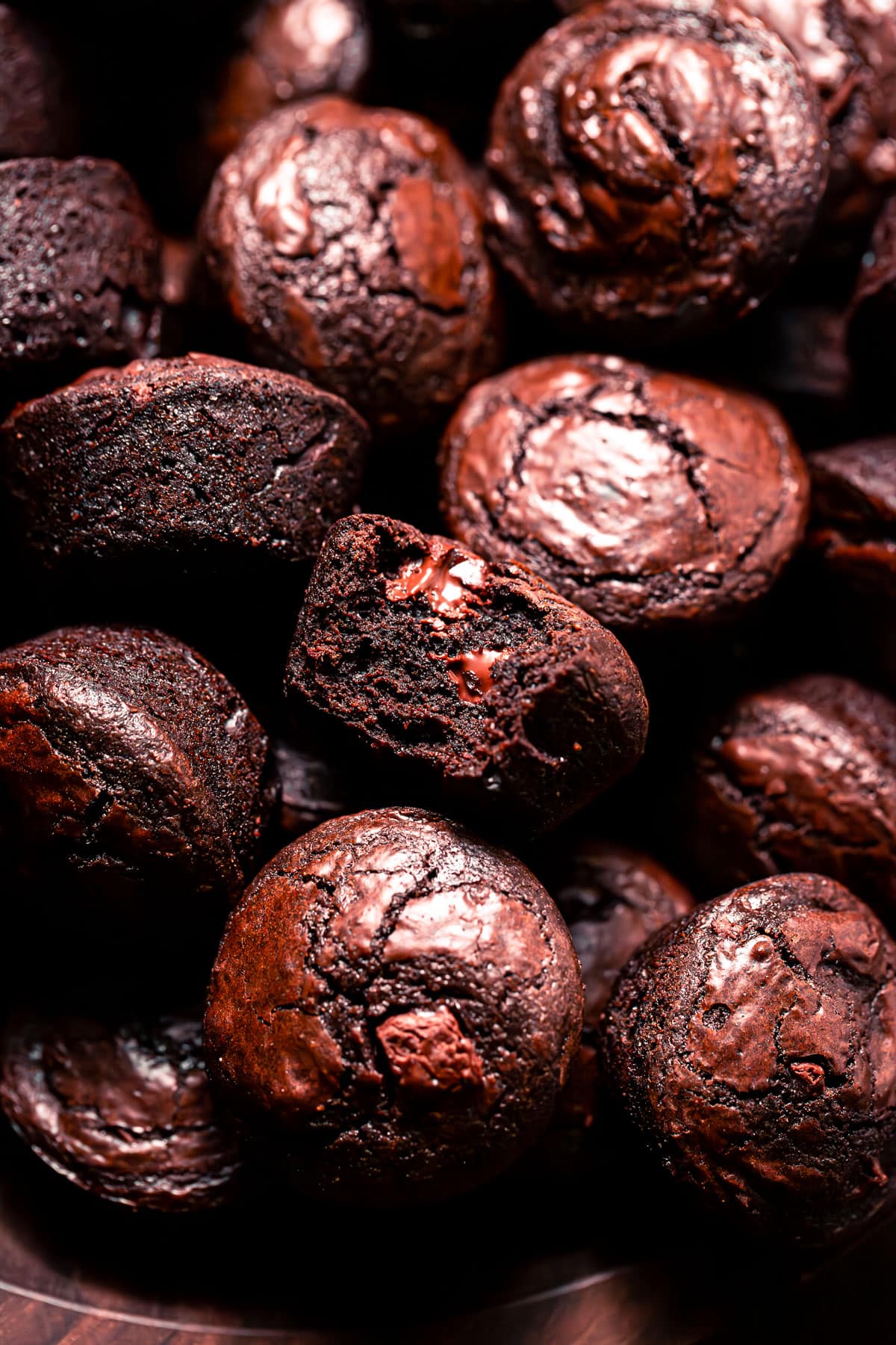 Fudgy Espresso Brownie Bites