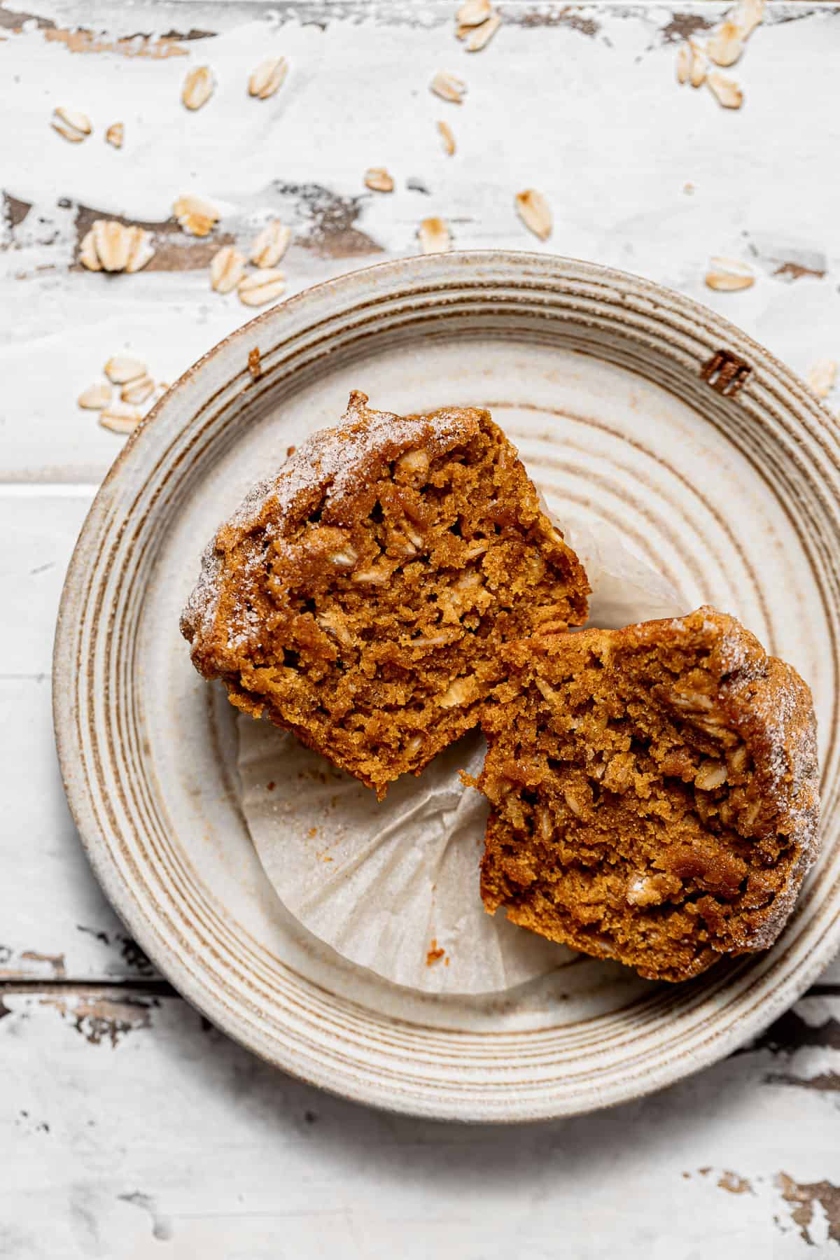 Gluten-Free Pumpkin Oatmeal Muffins