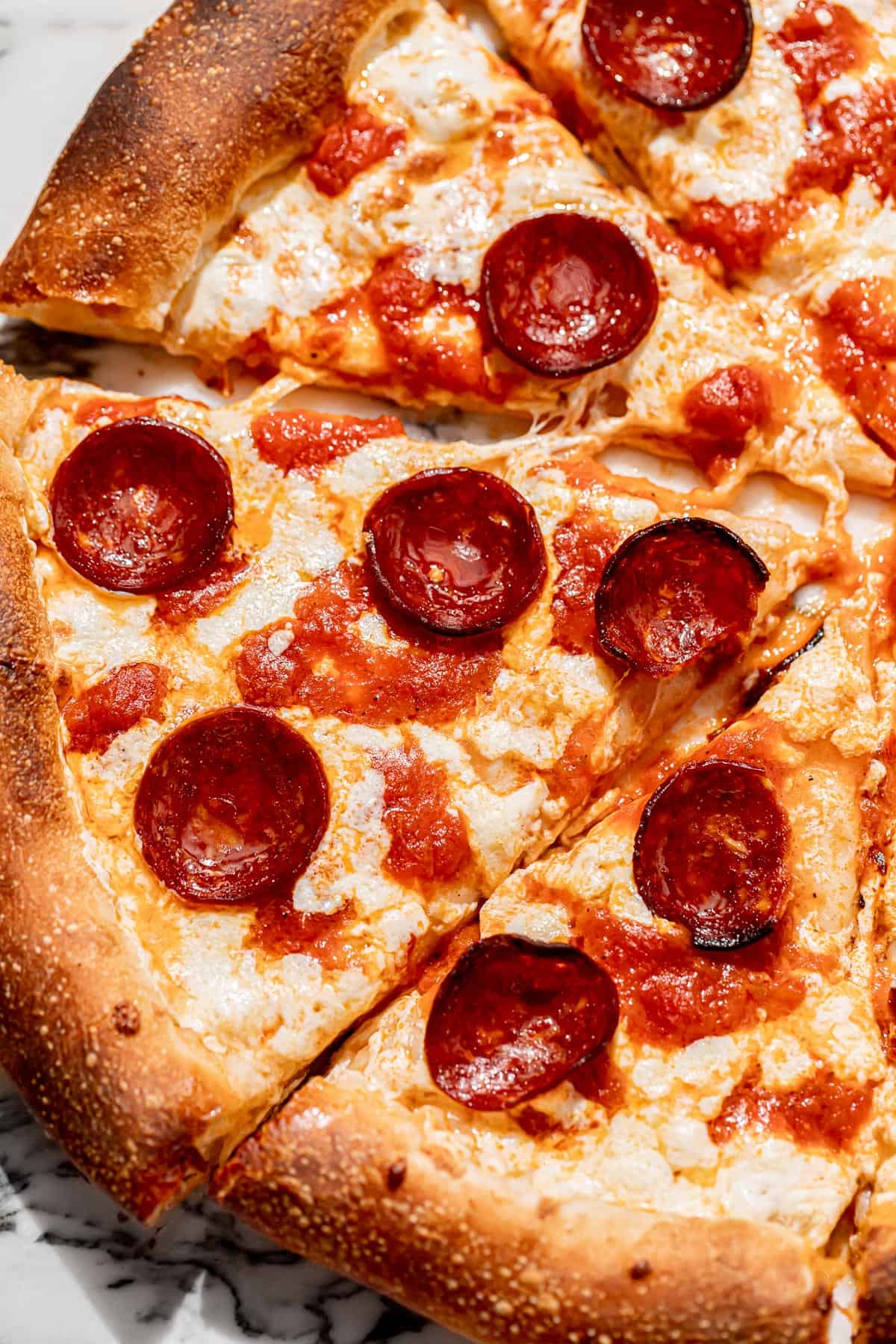 New York Style Pepperoni Pizza