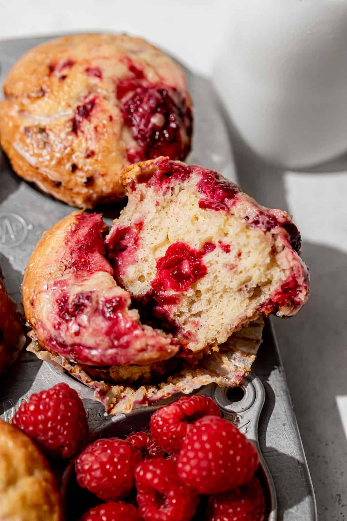 Lemon Raspberry Muffins