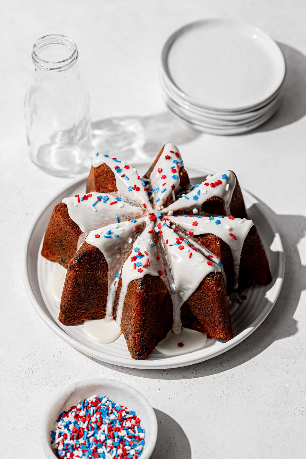 4th of July Funfetti Cake