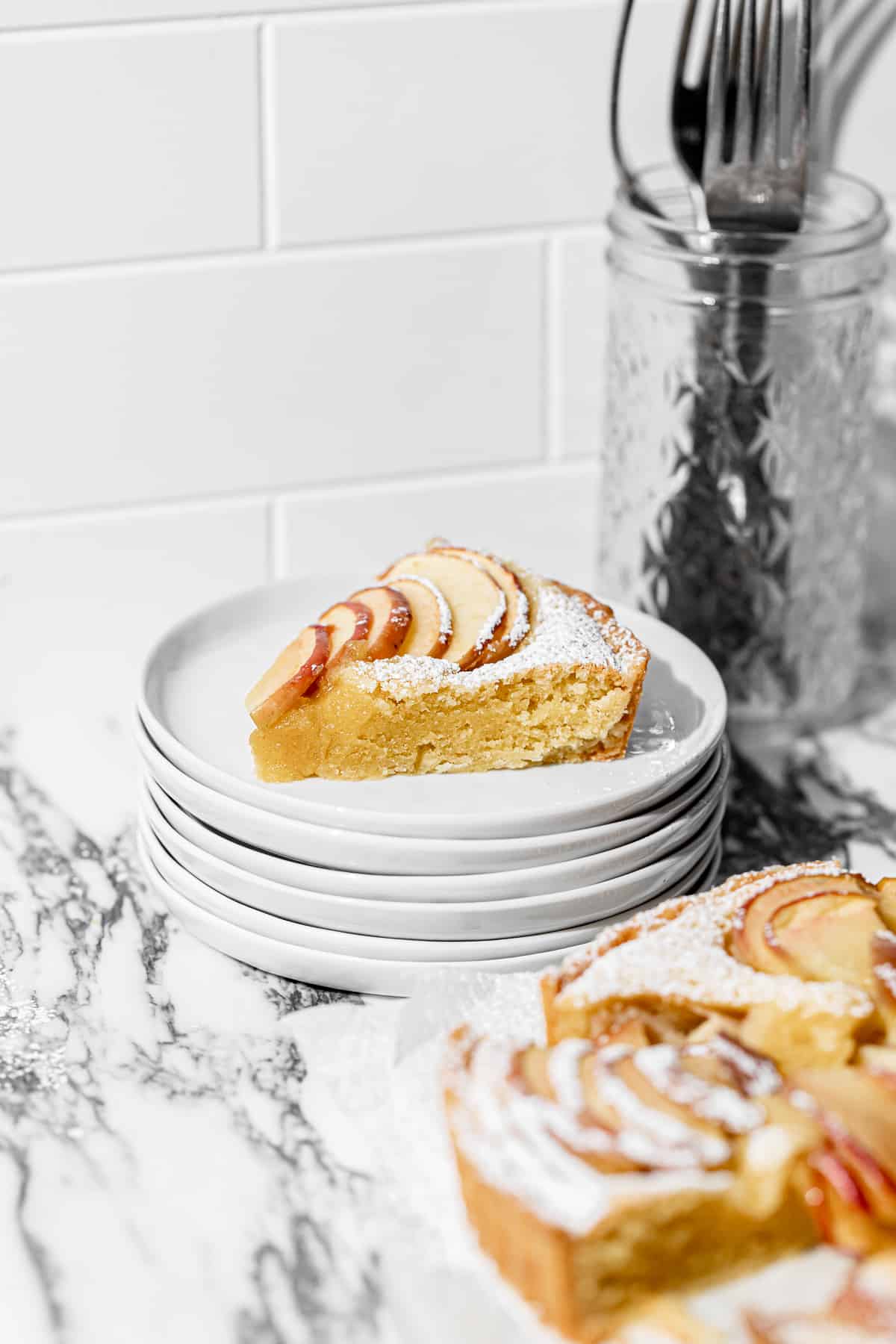 Apple Frangipane Tart with Sweet Shortcrust Pastry