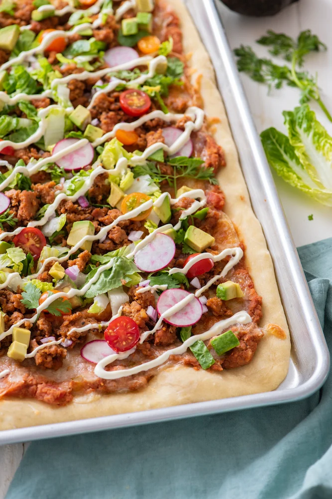 Taco Salad Pizza