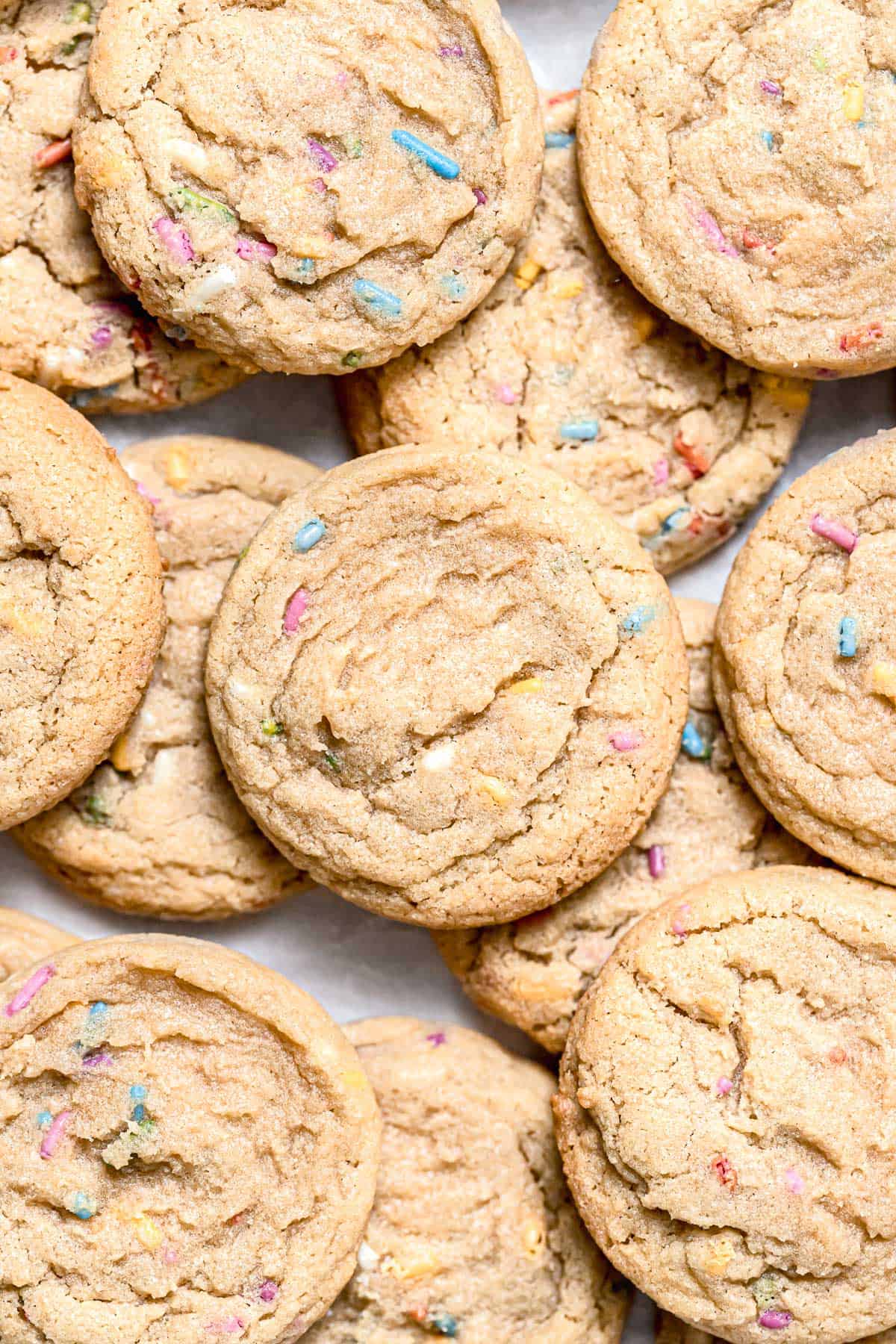 Birthday Cake Sugar Cookies