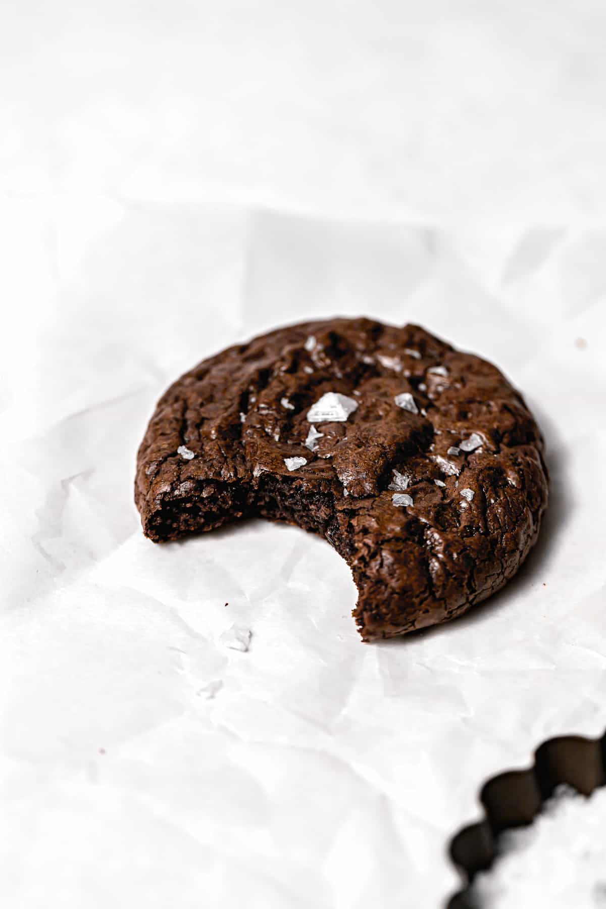 Fudgy Mocha Brownie Cookies