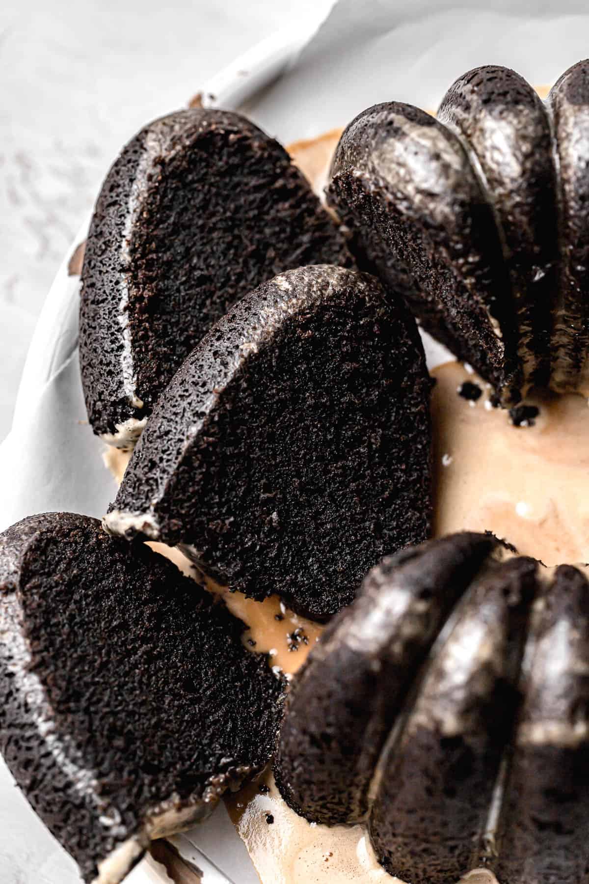 Fudgy Chocolate Espresso Bundt Cake