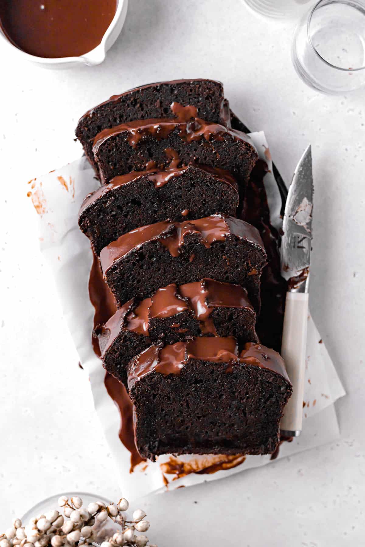 Chocolate Sour Cream Pound Cake