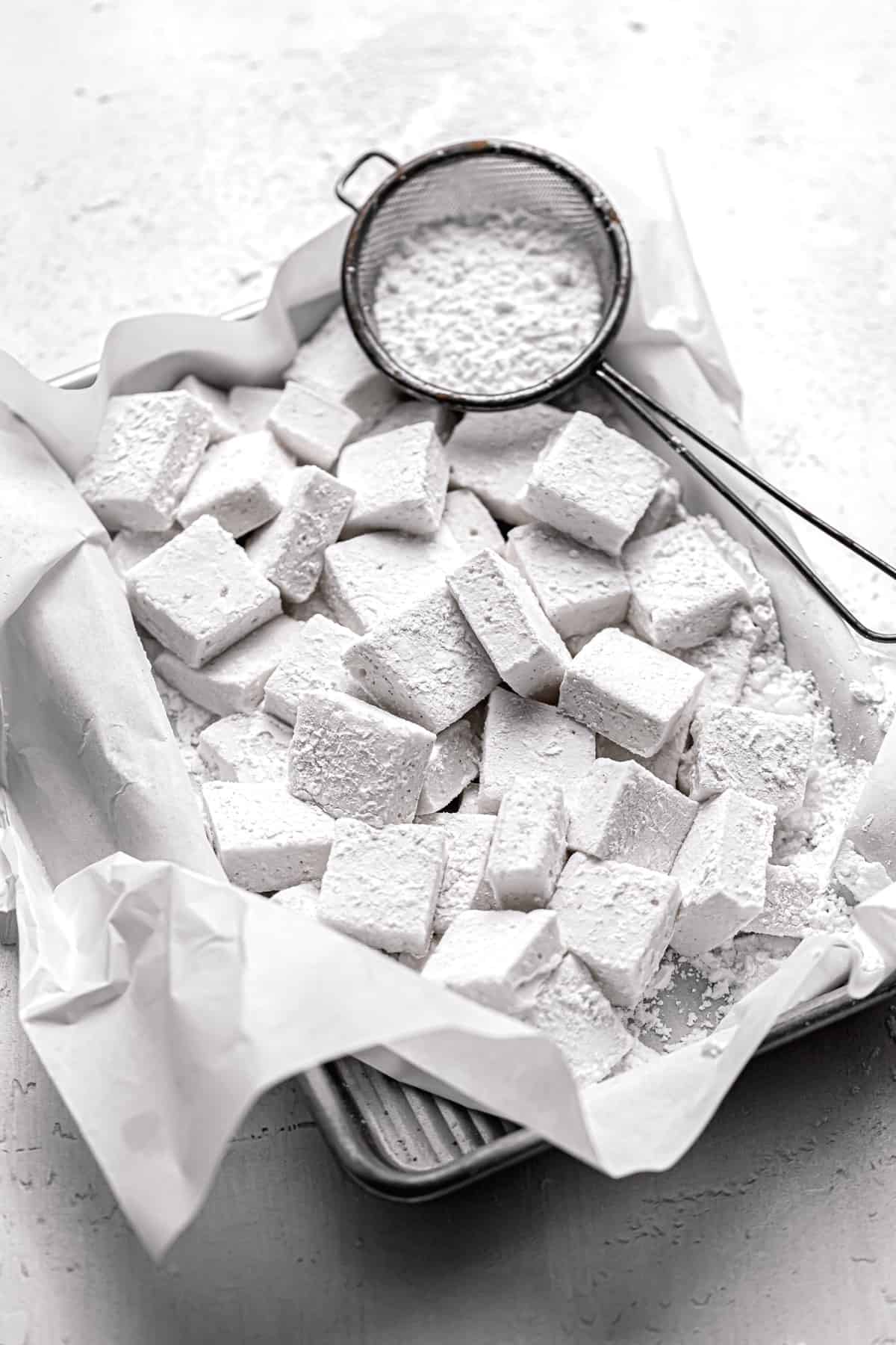 Homemade Mini Marshmallows