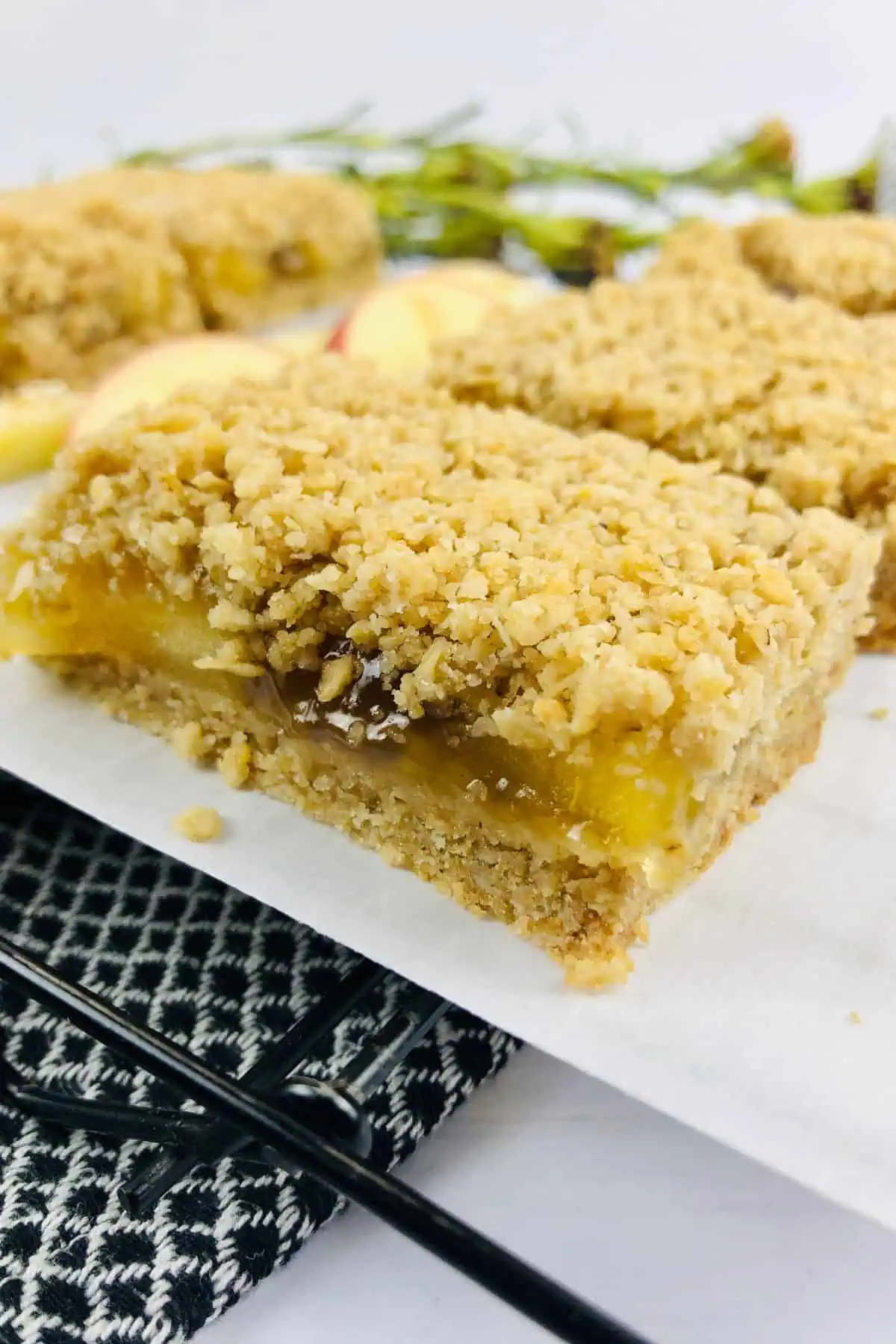 Apple Oatmeal Bars