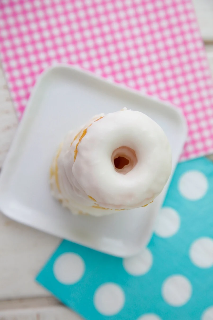 Lemon Pound Cake Mini Doughnuts
