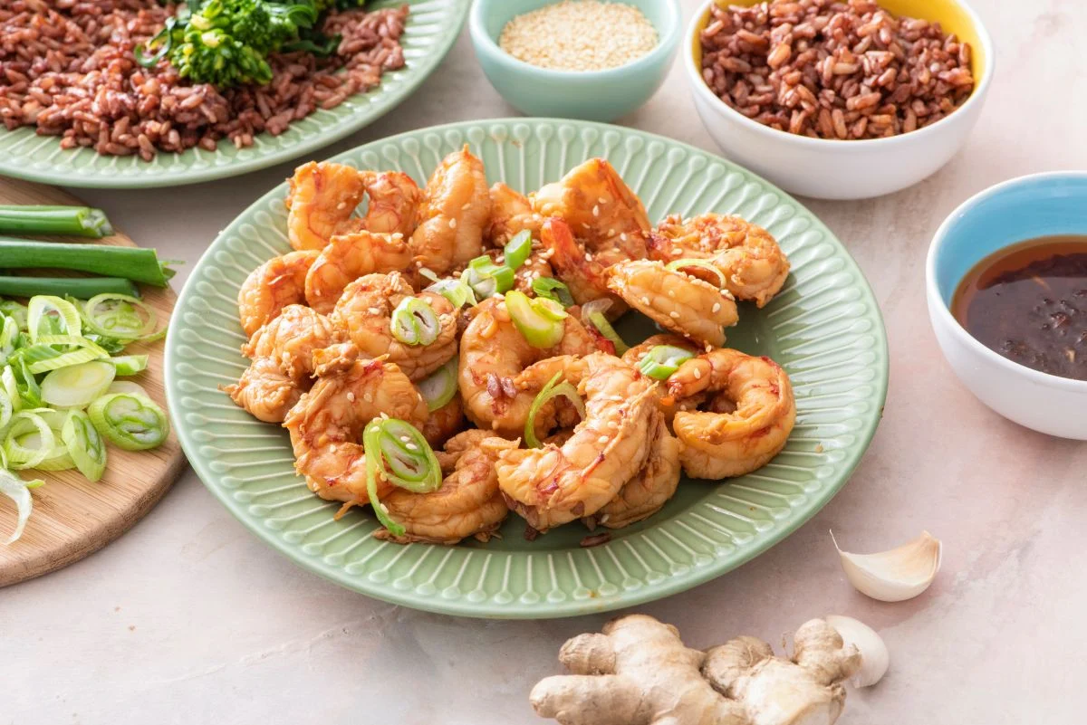 Asian Garlic Shrimp