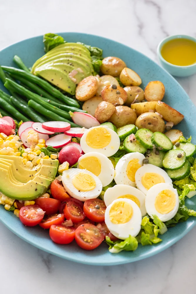 Vegetarian Nicoise Salad