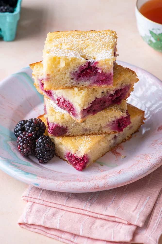 Blackberry Tea Cake