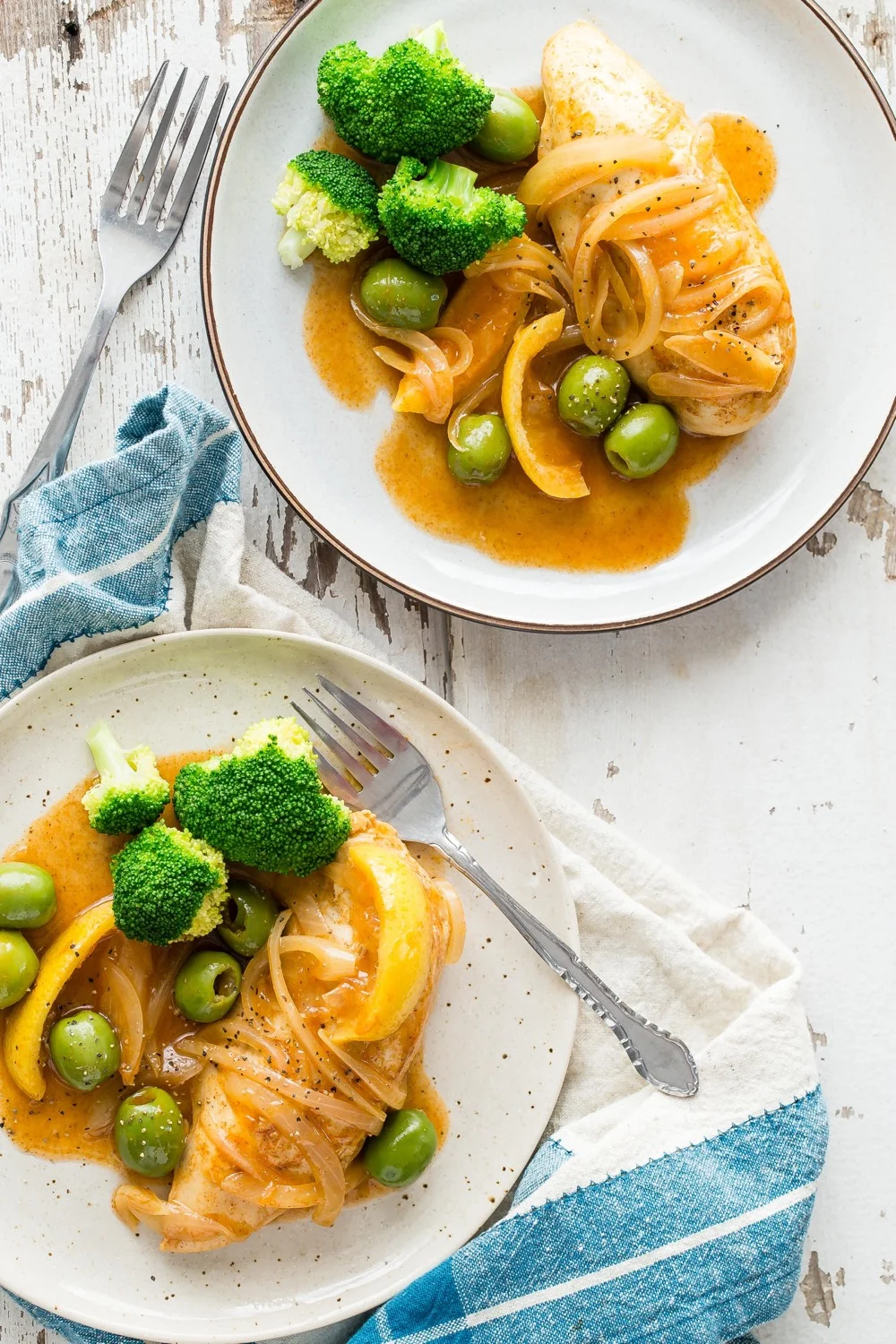 Spiced Chicken with Olives and Lemon