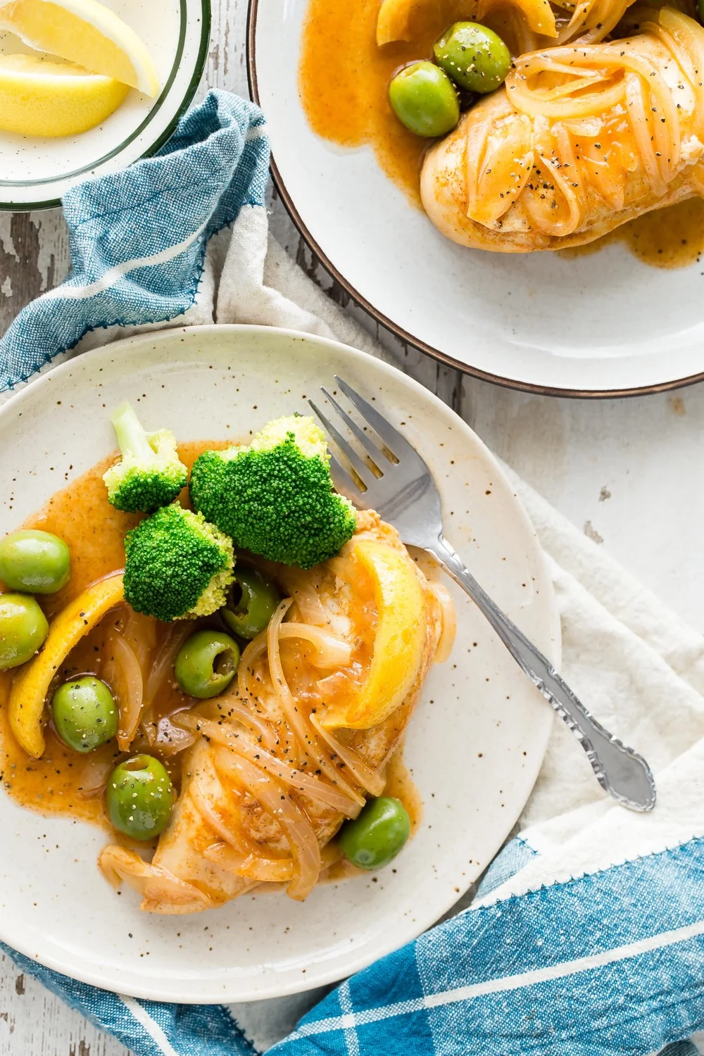 Spiced Chicken with Olives and Lemon