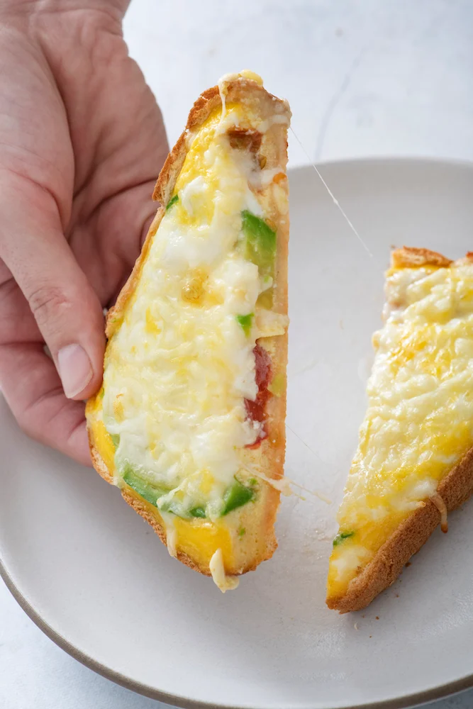 Smash Toast Breakfast Boats