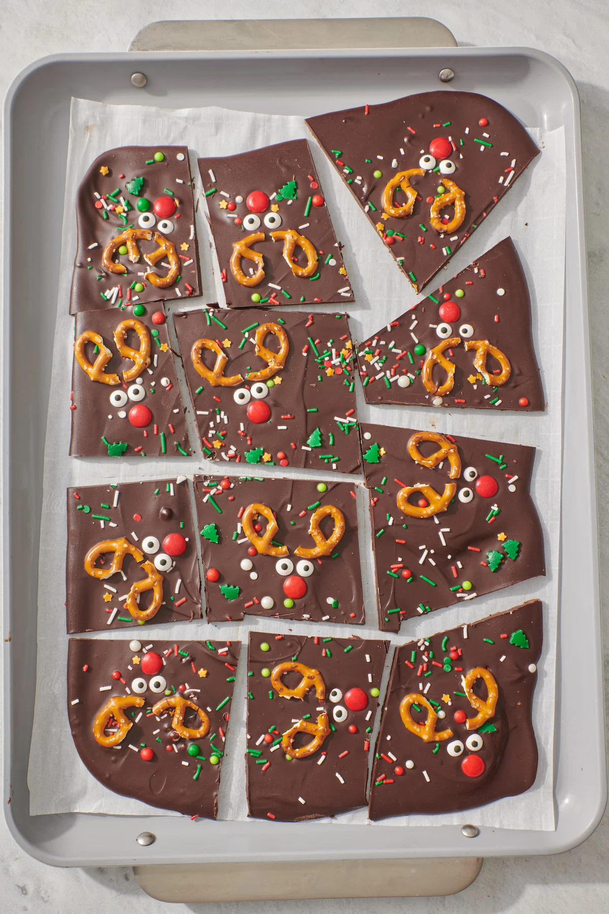 Chocolate Reindeer Bark