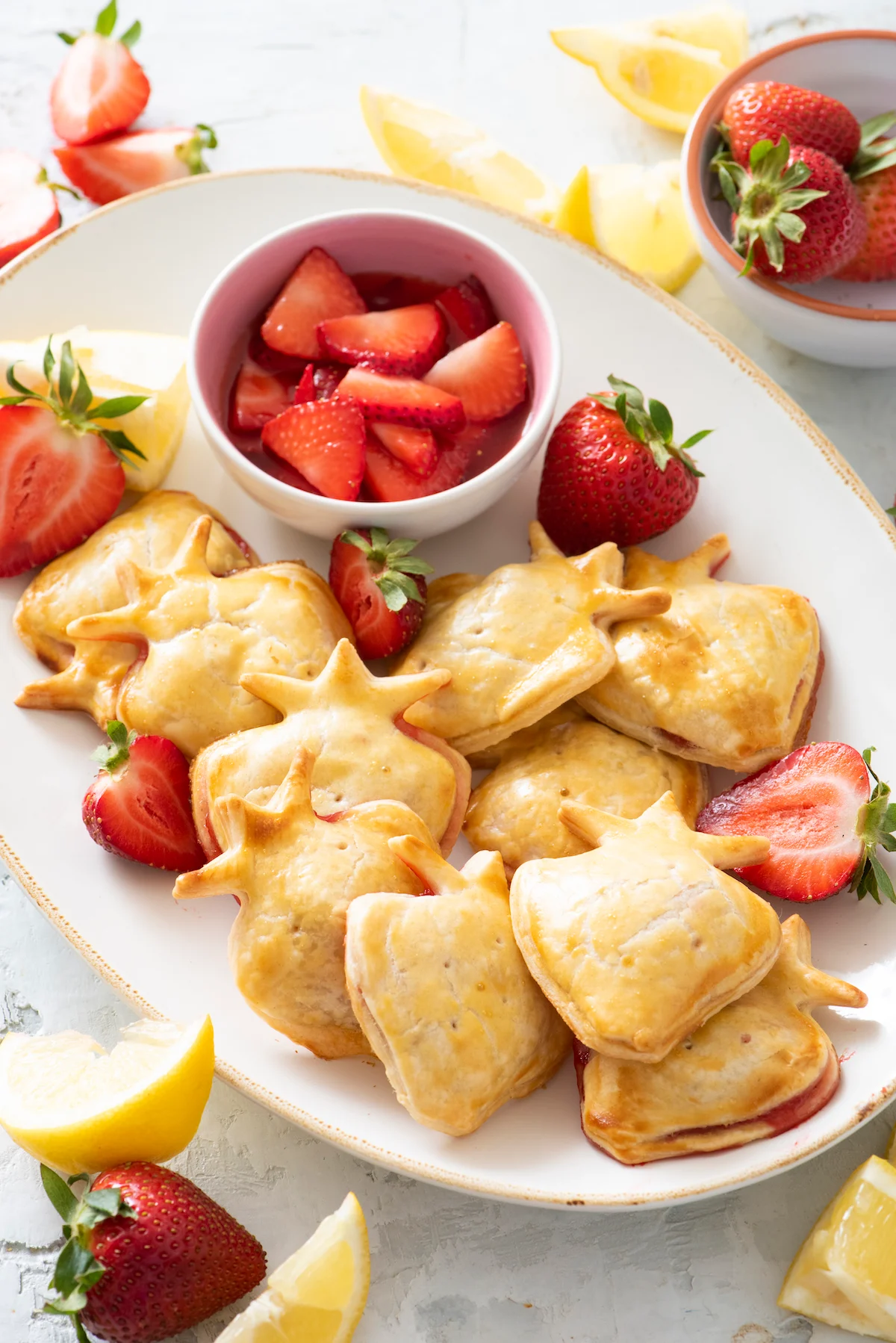 Strawberry Lemon Hand Pies