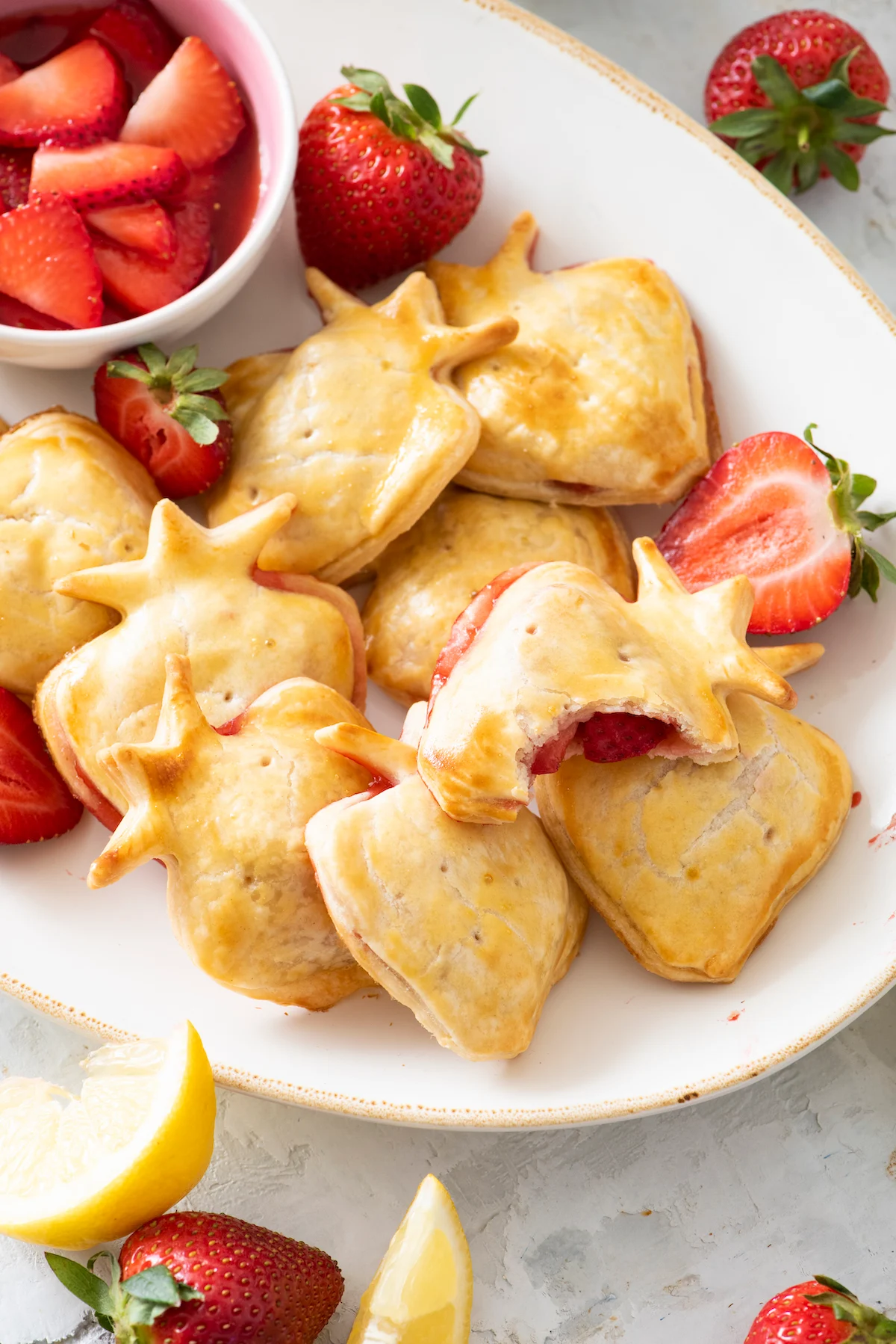Strawberry Lemon Hand Pies