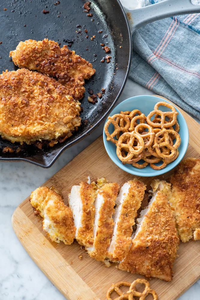 Pretzel Fried Chicken