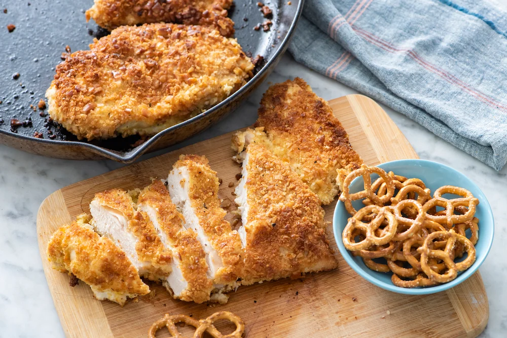 Pretzel Fried Chicken