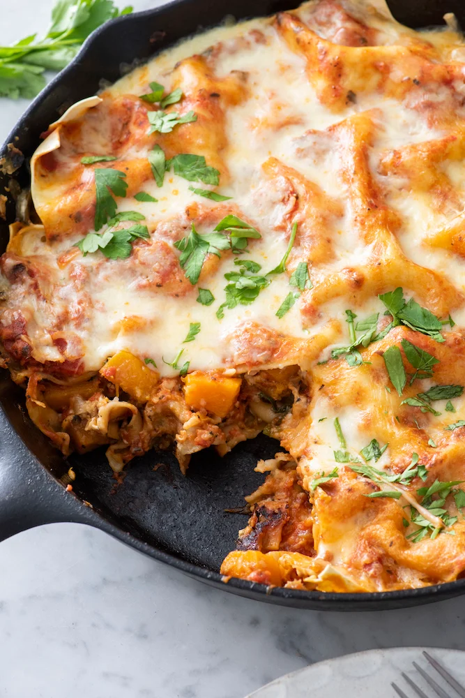 Vegetarian Skillet Lasagna