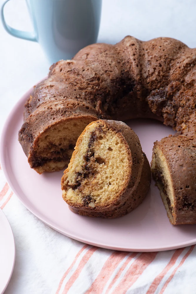 Cinnamon Streusel Coffee Cake