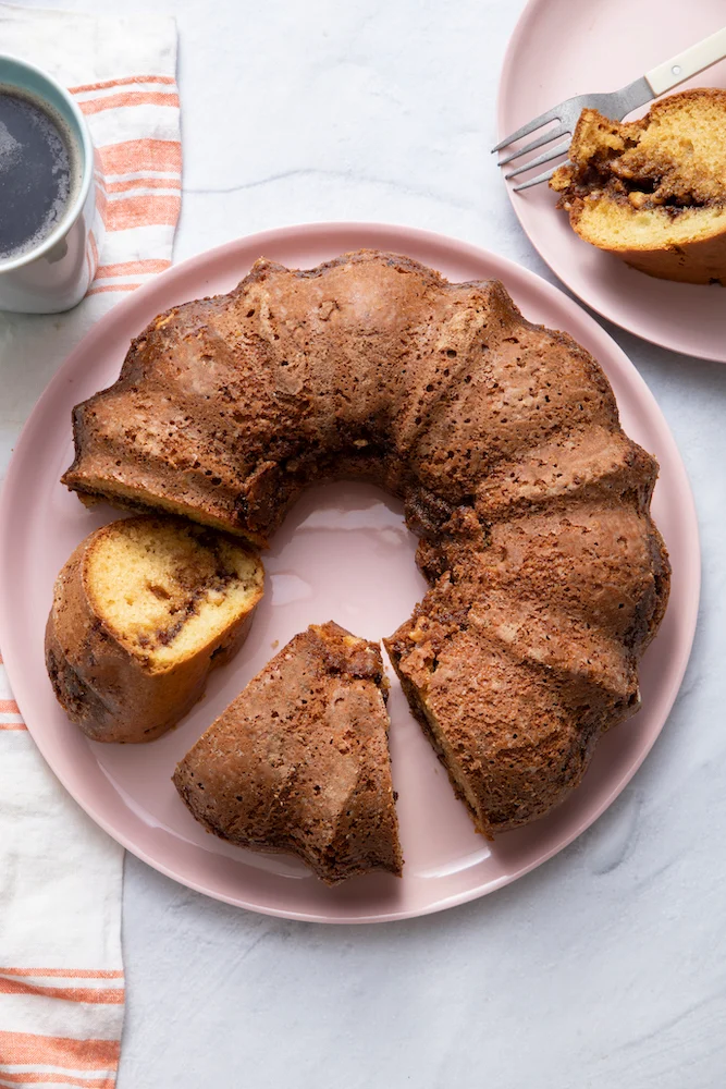 Cinnamon Streusel Coffee Cake