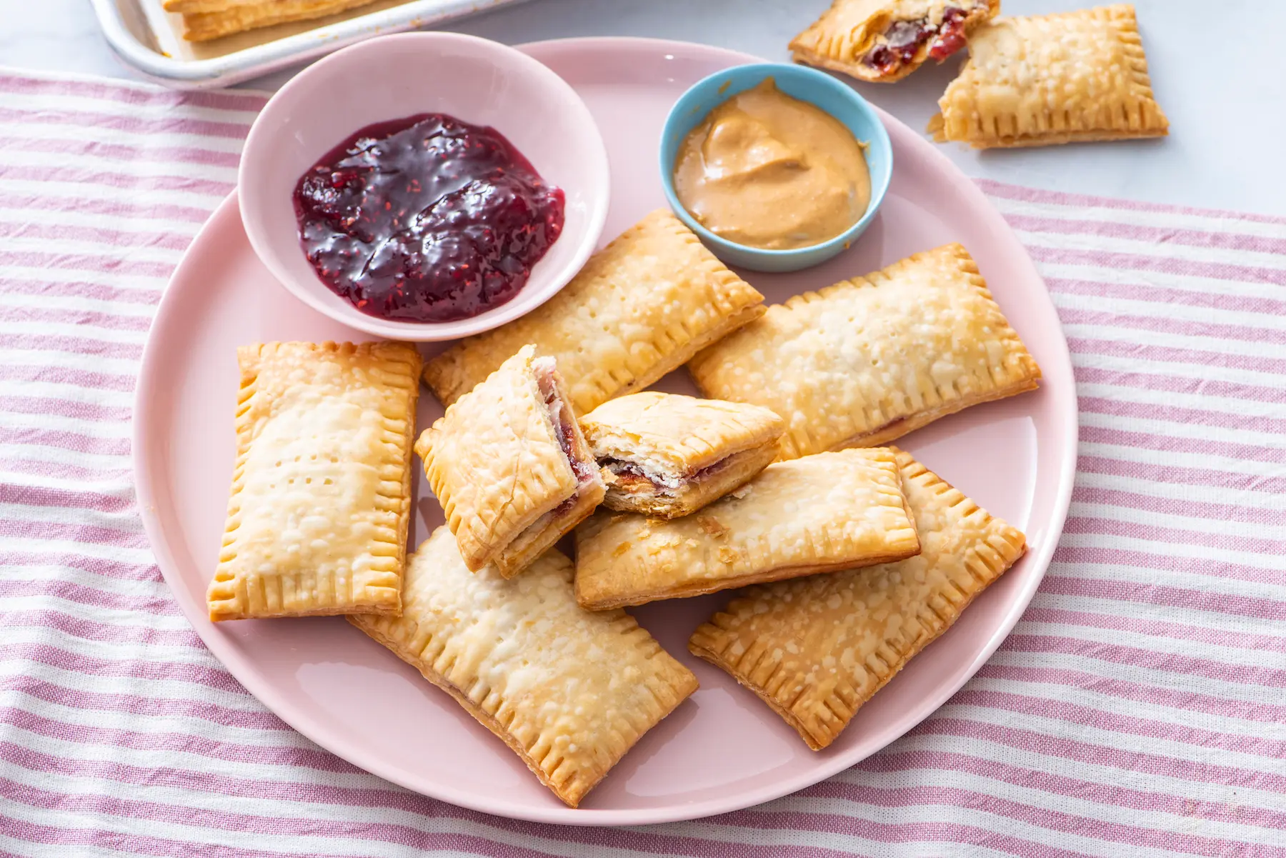 Peanut Butter and Jelly Pop Tarts