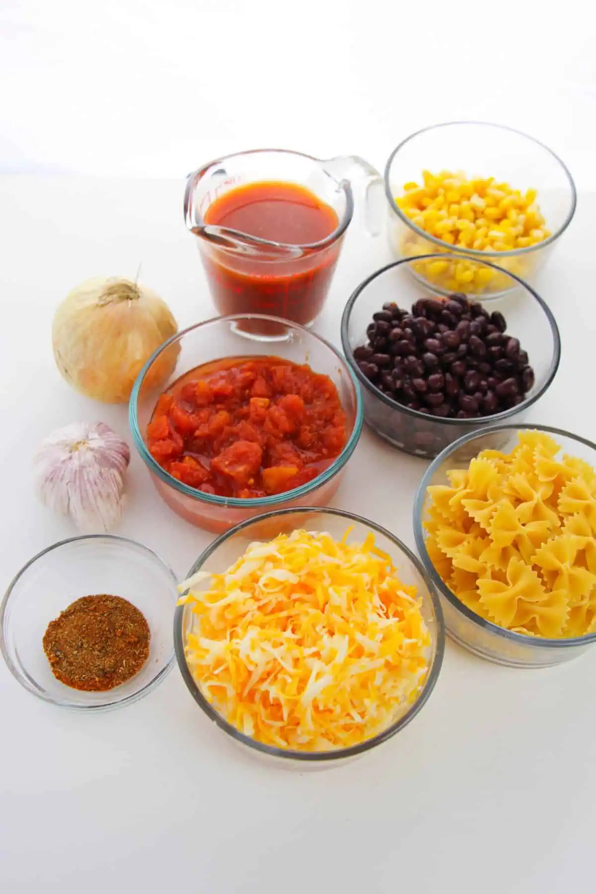 Baked Enchilada Pasta