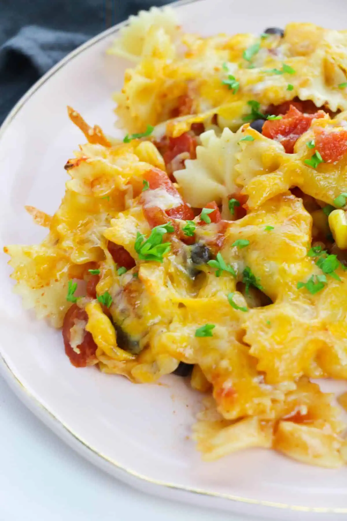 Baked Enchilada Pasta
