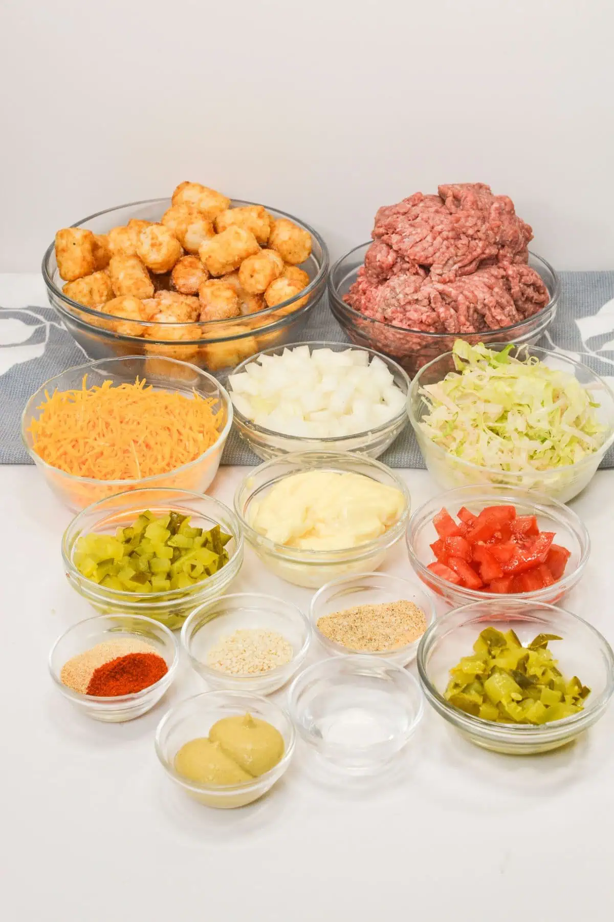 Big Mac Tater Tot Casserole