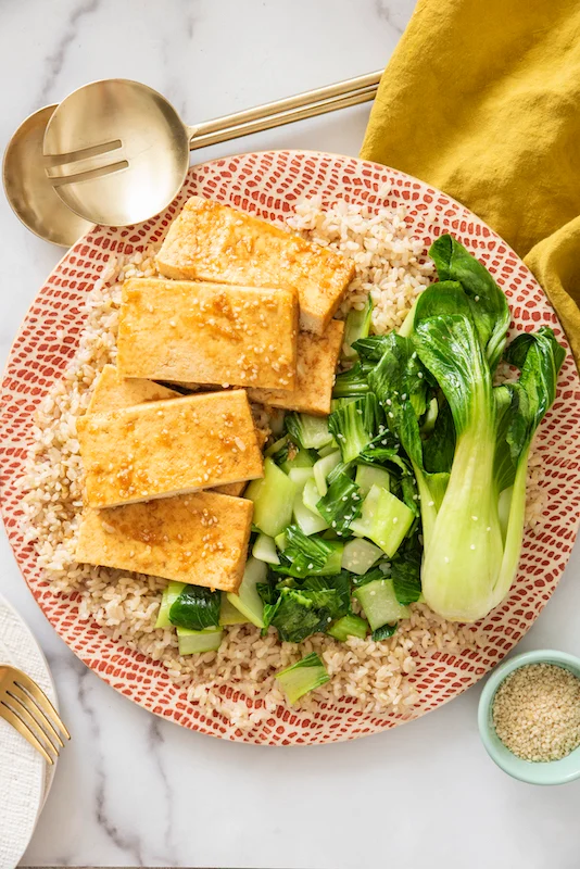 Sweet Gingery Tofu