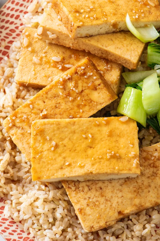 Sweet Gingery Tofu