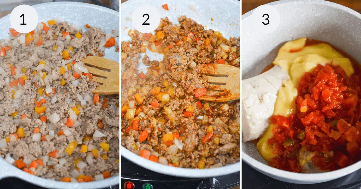 Tex Mex Casserole with Ground Beef