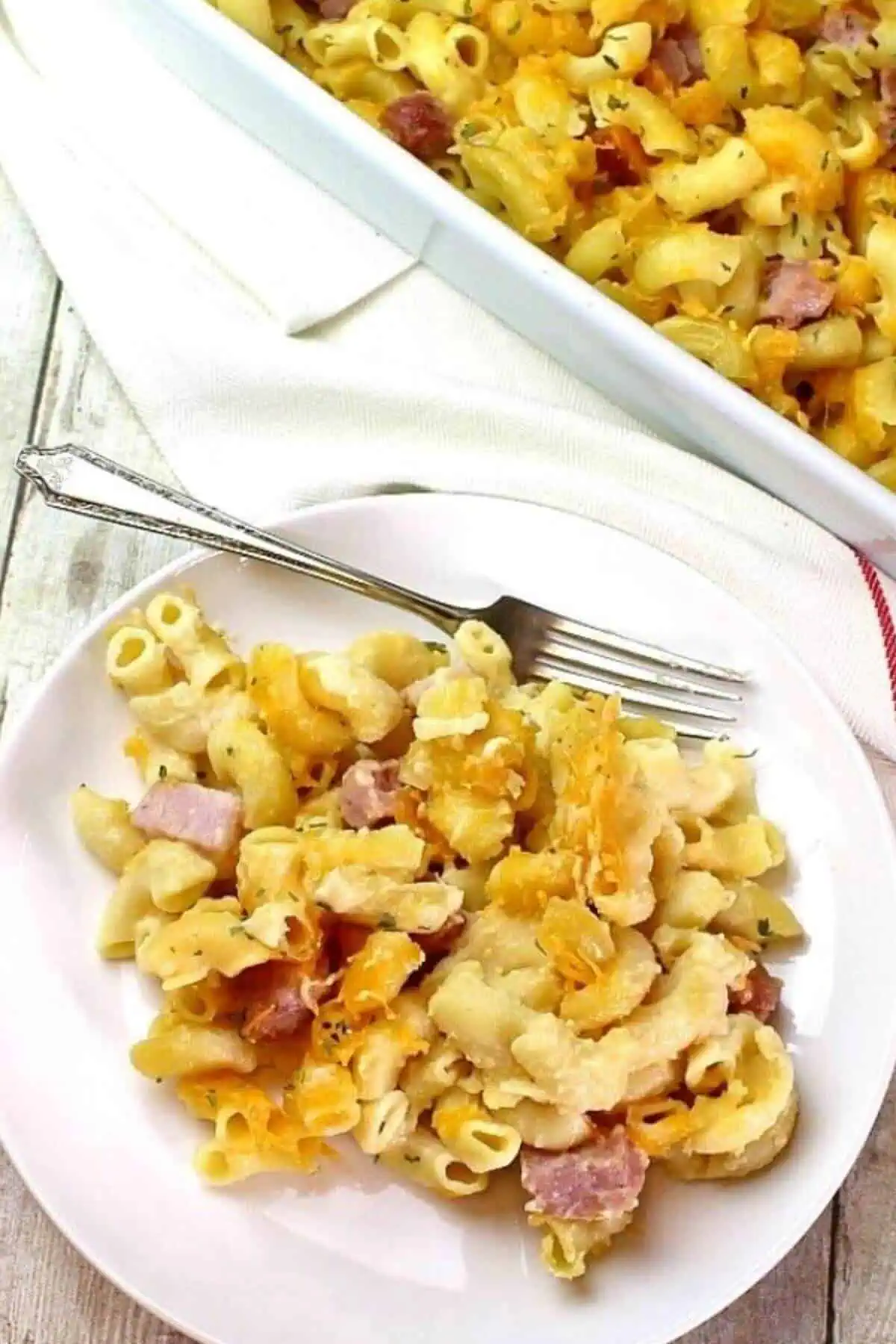 Mac and Cheese with Ham