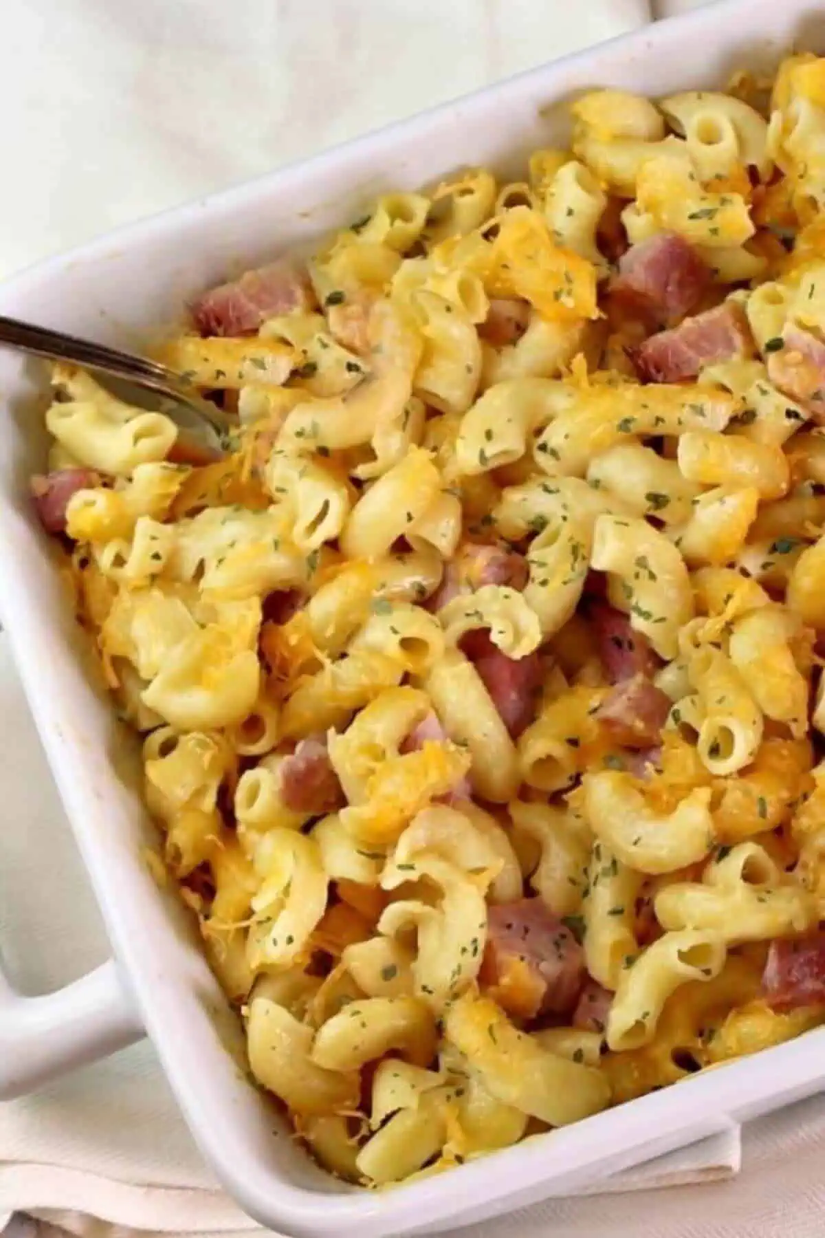 Mac and Cheese with Ham