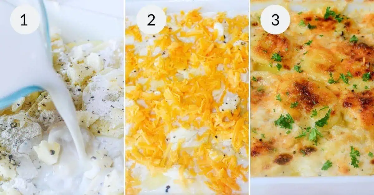 Au Gratin Potatoes with Gruyere Cheese