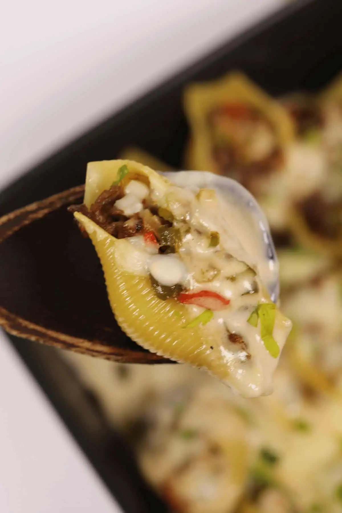 Philly Cheesesteak Stuffed Shells
