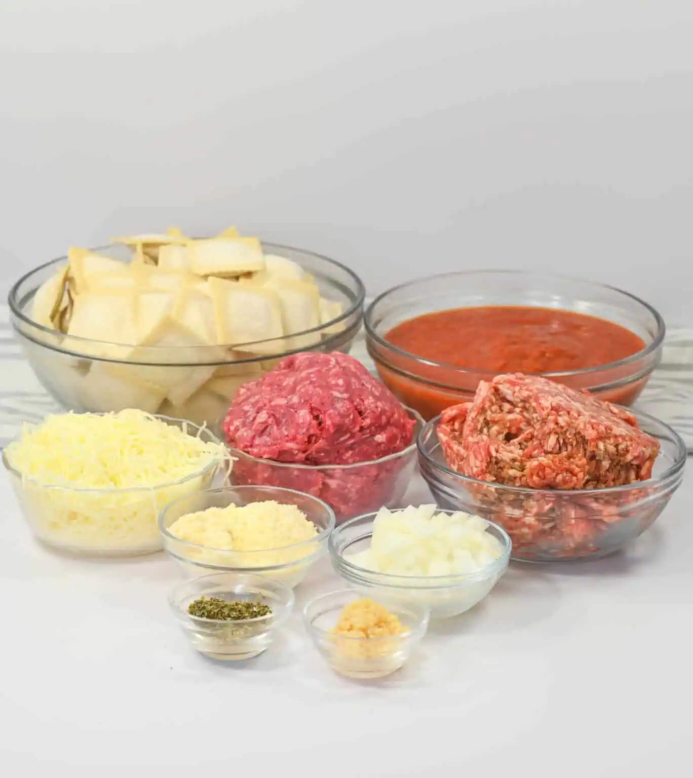 Lazy Ravioli Lasagna