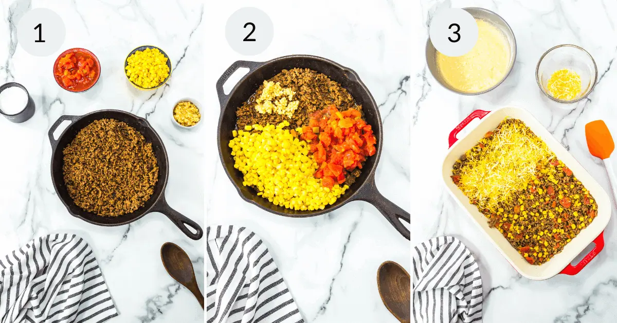 Cowboy Cornbread Casserole