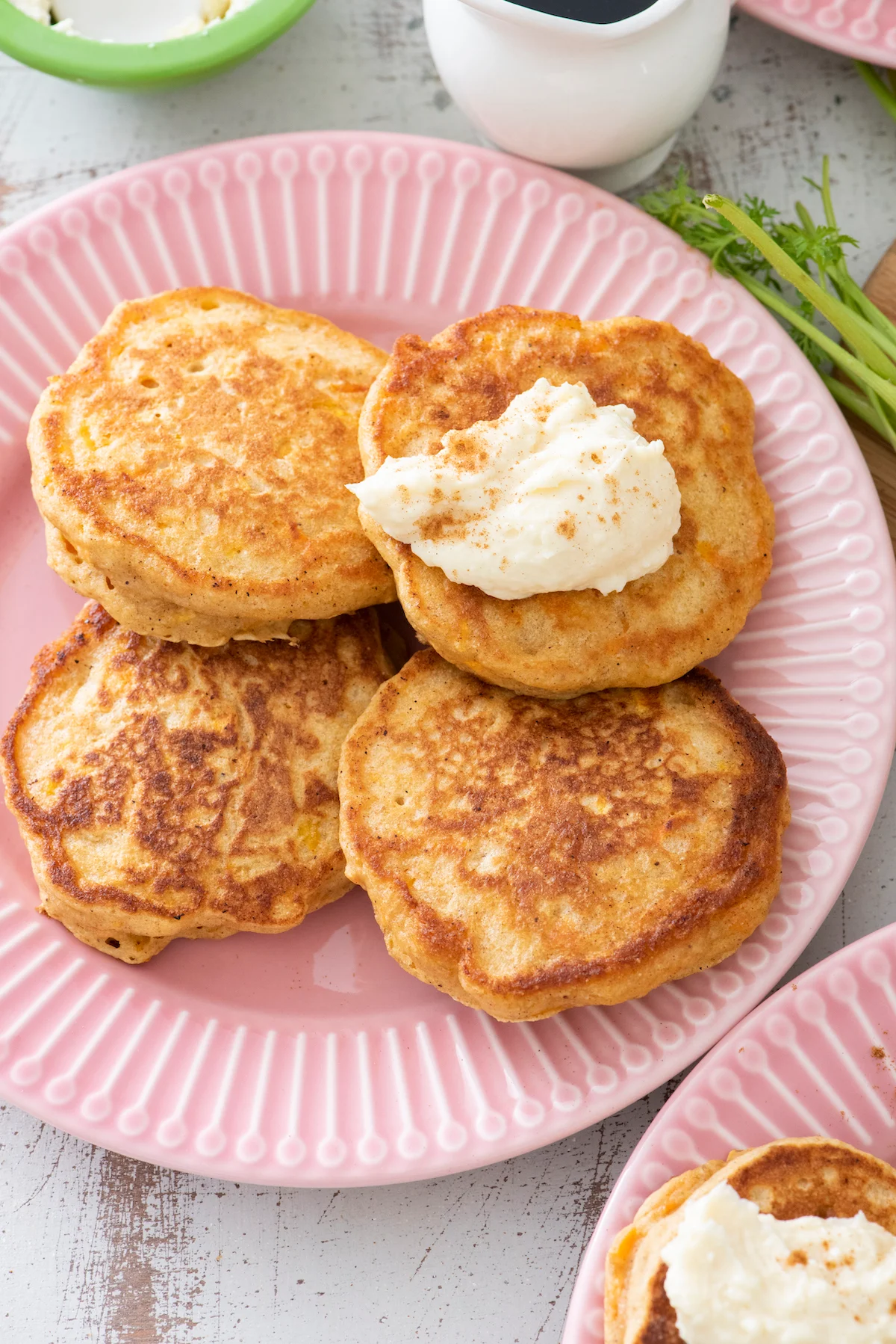 Carrot Cake Pancakes